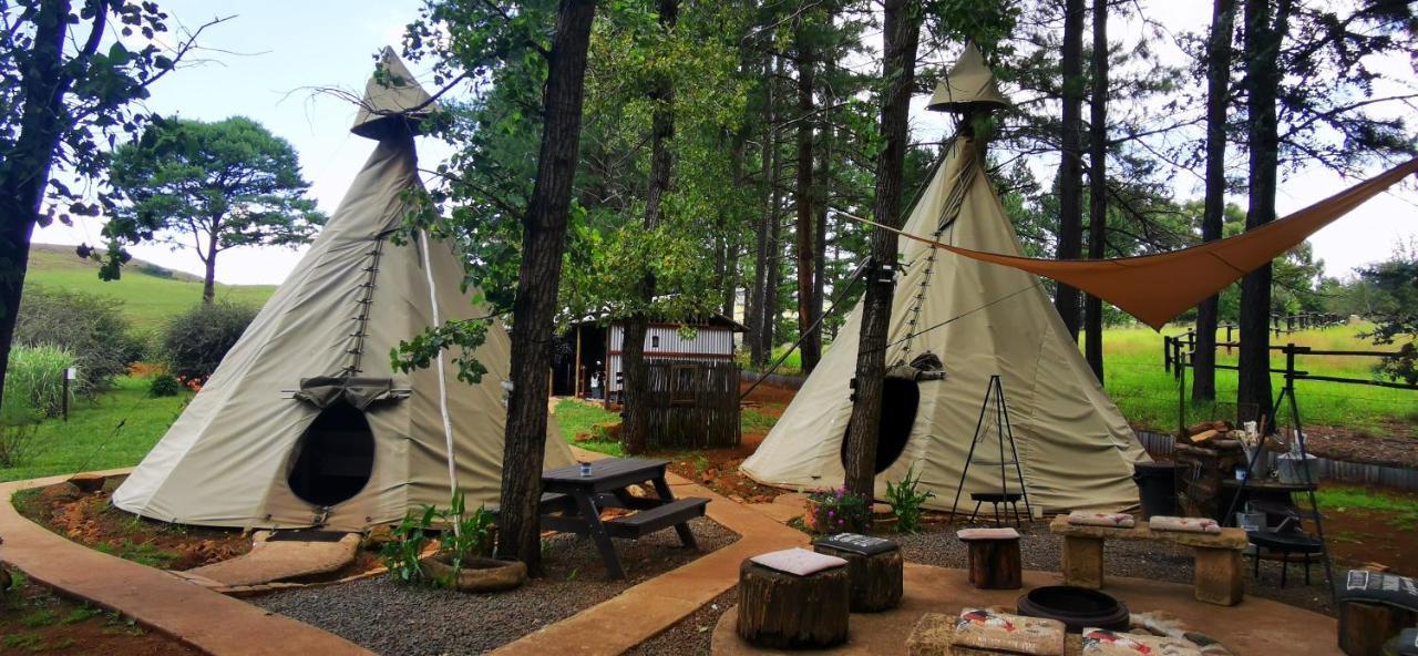 Nguni Moon Tepee Camp Hotel Underberg Buitenkant foto