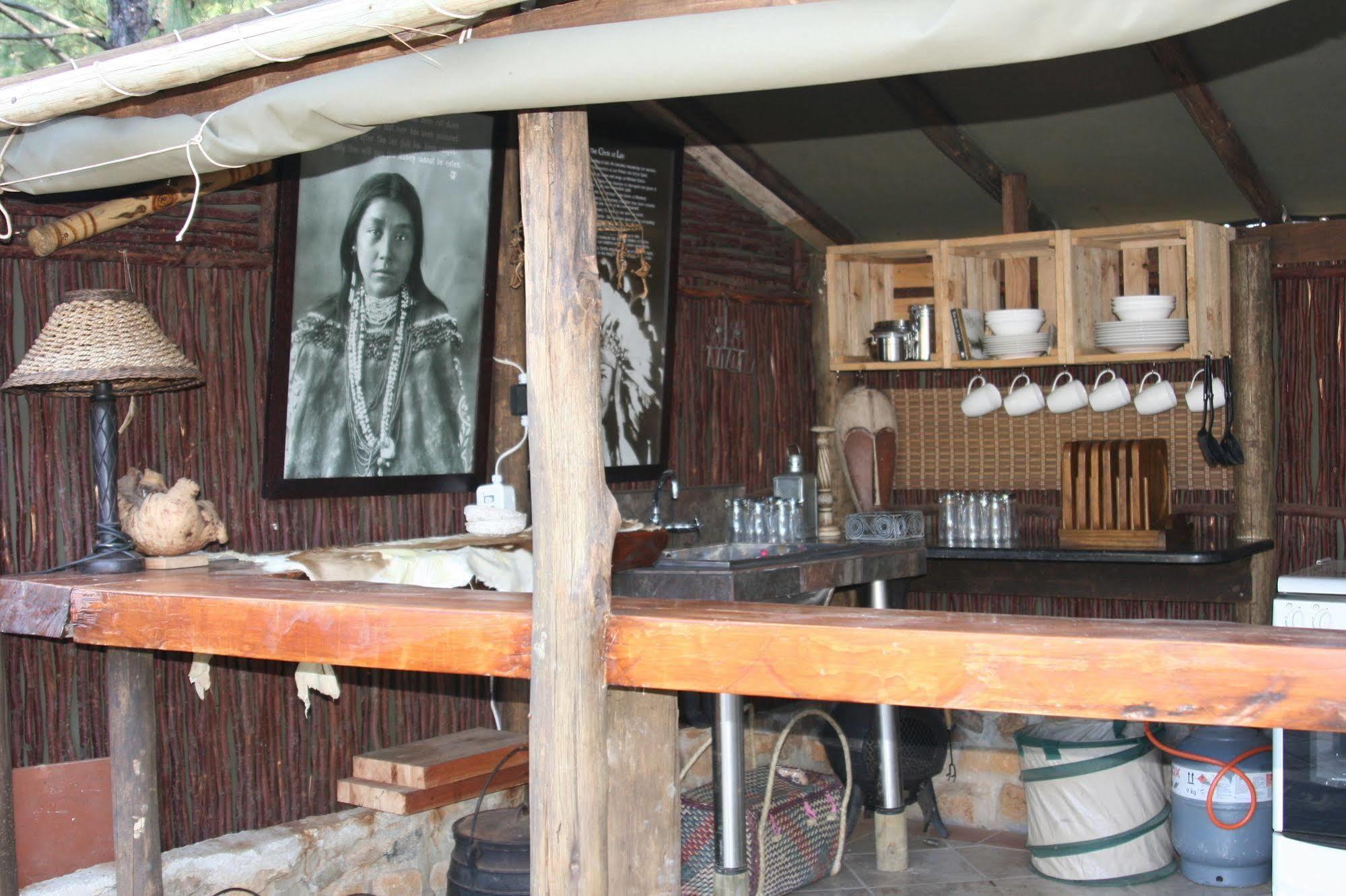 Nguni Moon Tepee Camp Hotel Underberg Buitenkant foto