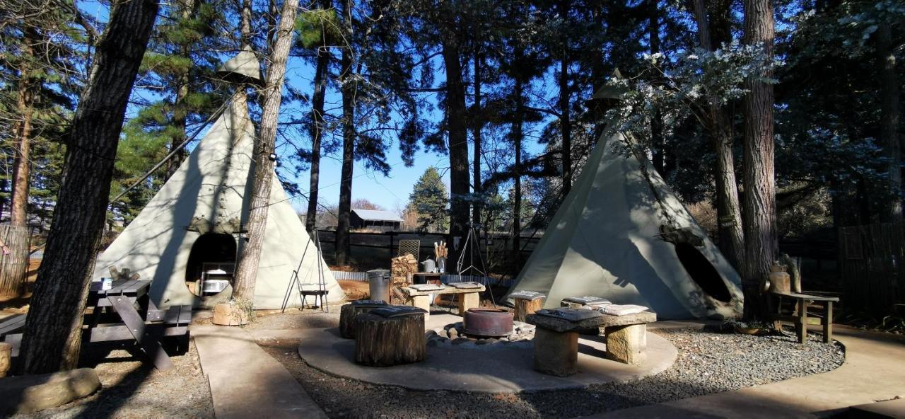 Nguni Moon Tepee Camp Hotel Underberg Buitenkant foto